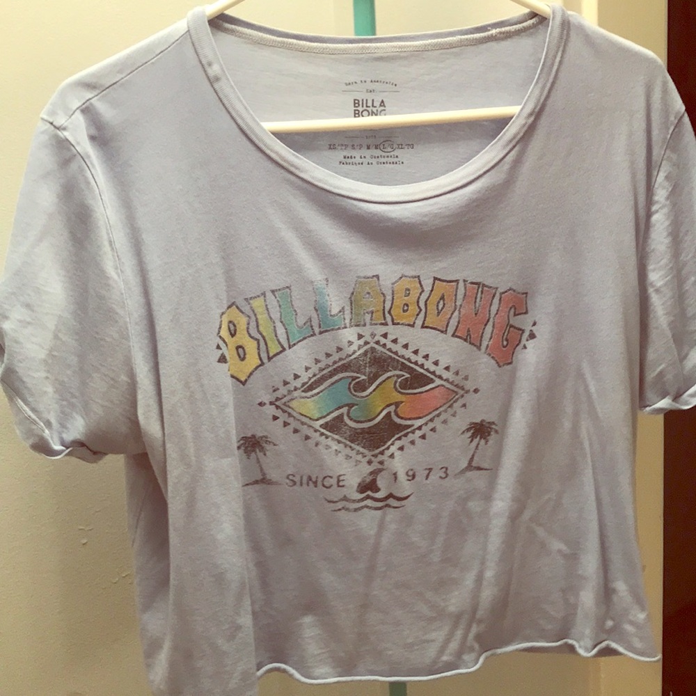 Billabong cropped tee